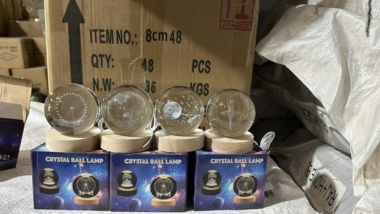 ✨ “SpaceDream™ 3D Crystal Galaxy Night Light”